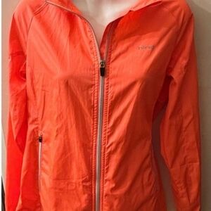 Orange Windbreaker Jacket